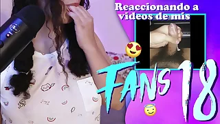 asmr reaccion a videos de mis fans ilusion agatha episodio 18